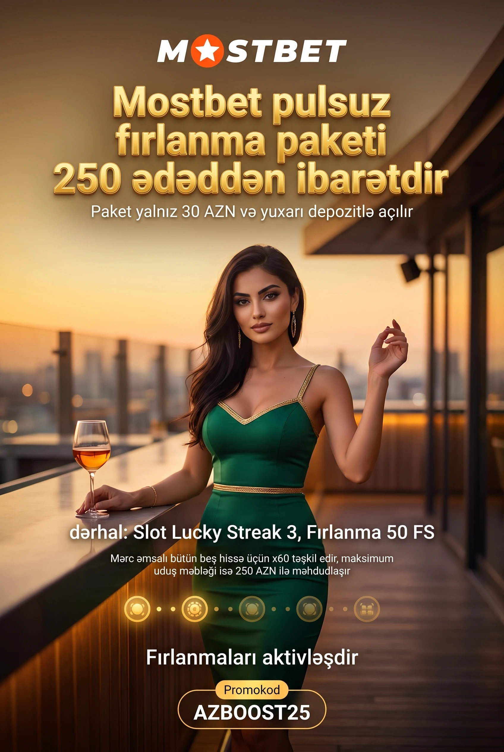 Beş günə yayılan pulsuz fırlanmalar
