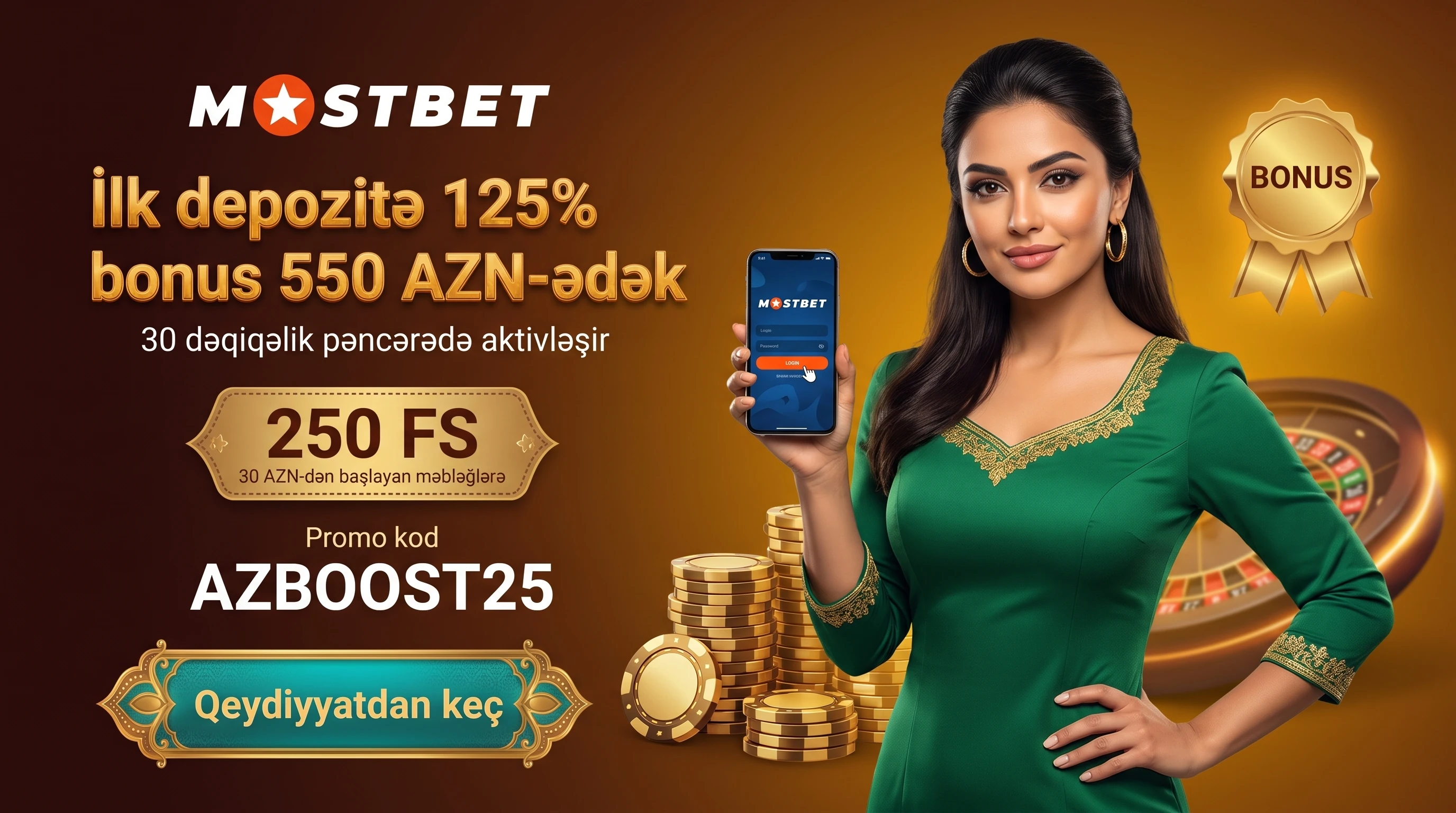 Mostbet AZ hesabına giriş