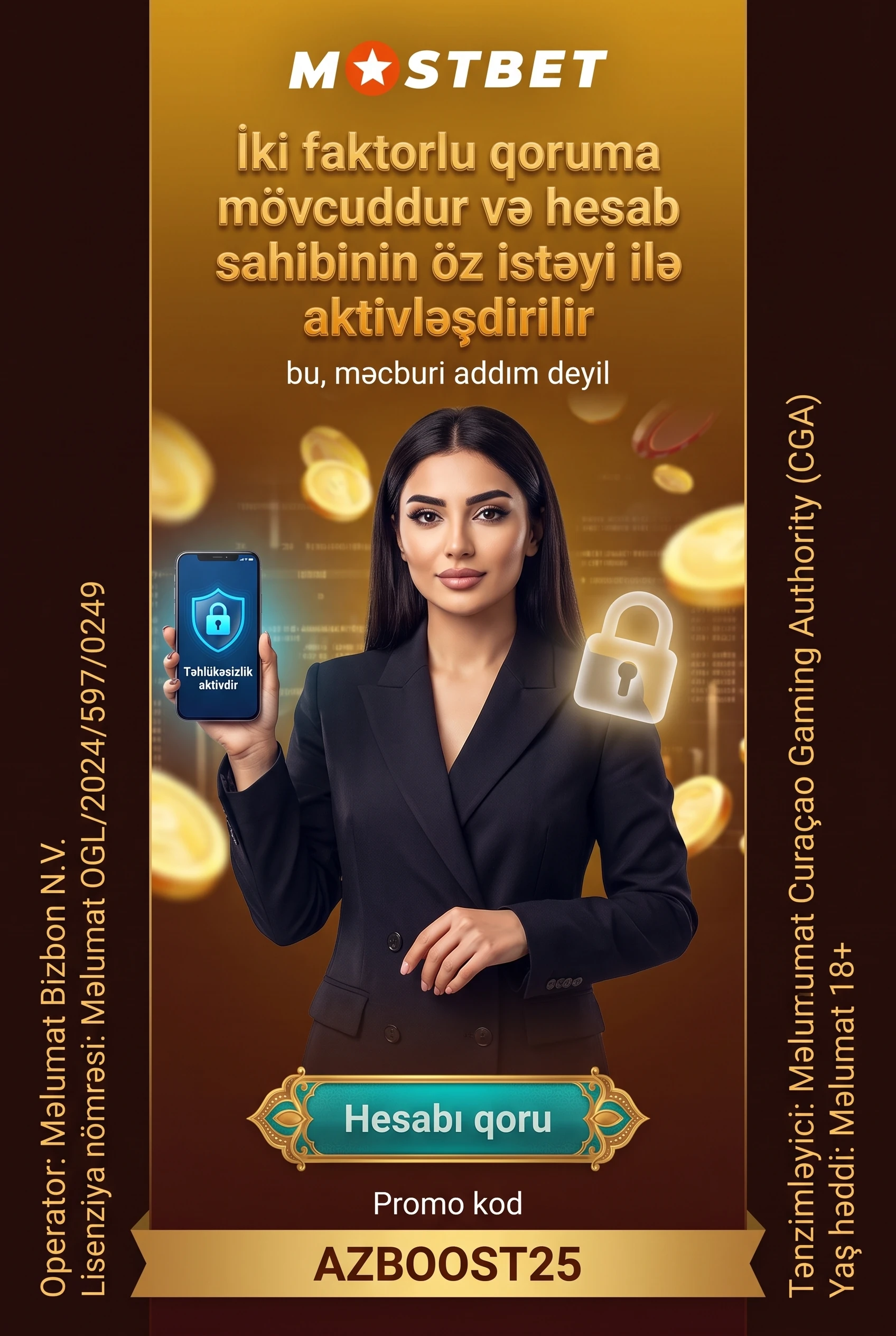 İki faktorlu qoruma və lisenziya reyestri