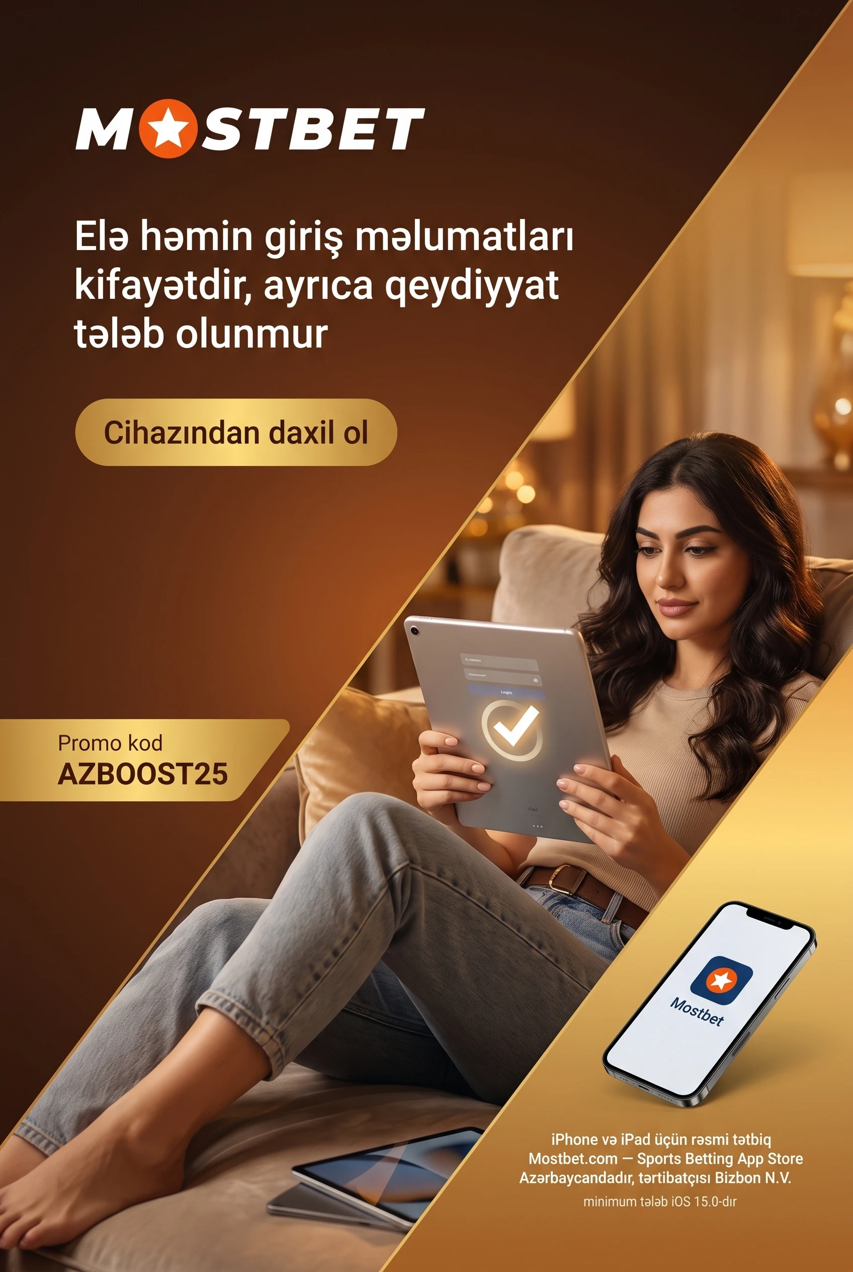 Planşetdə və ya başqa telefonda eyni hesab