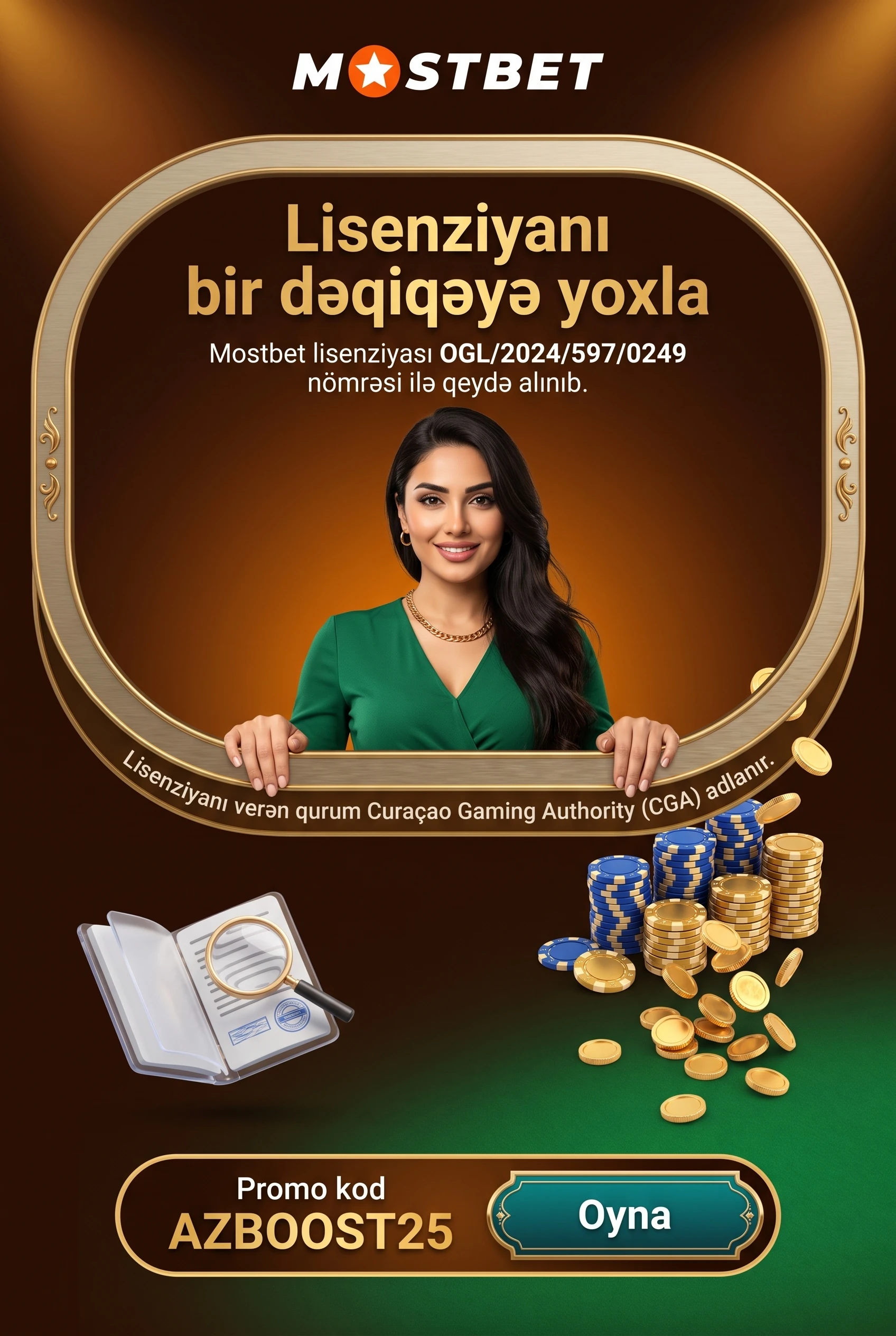 Lisenziya nömrəsini reyestrdə tutuşdurmaq