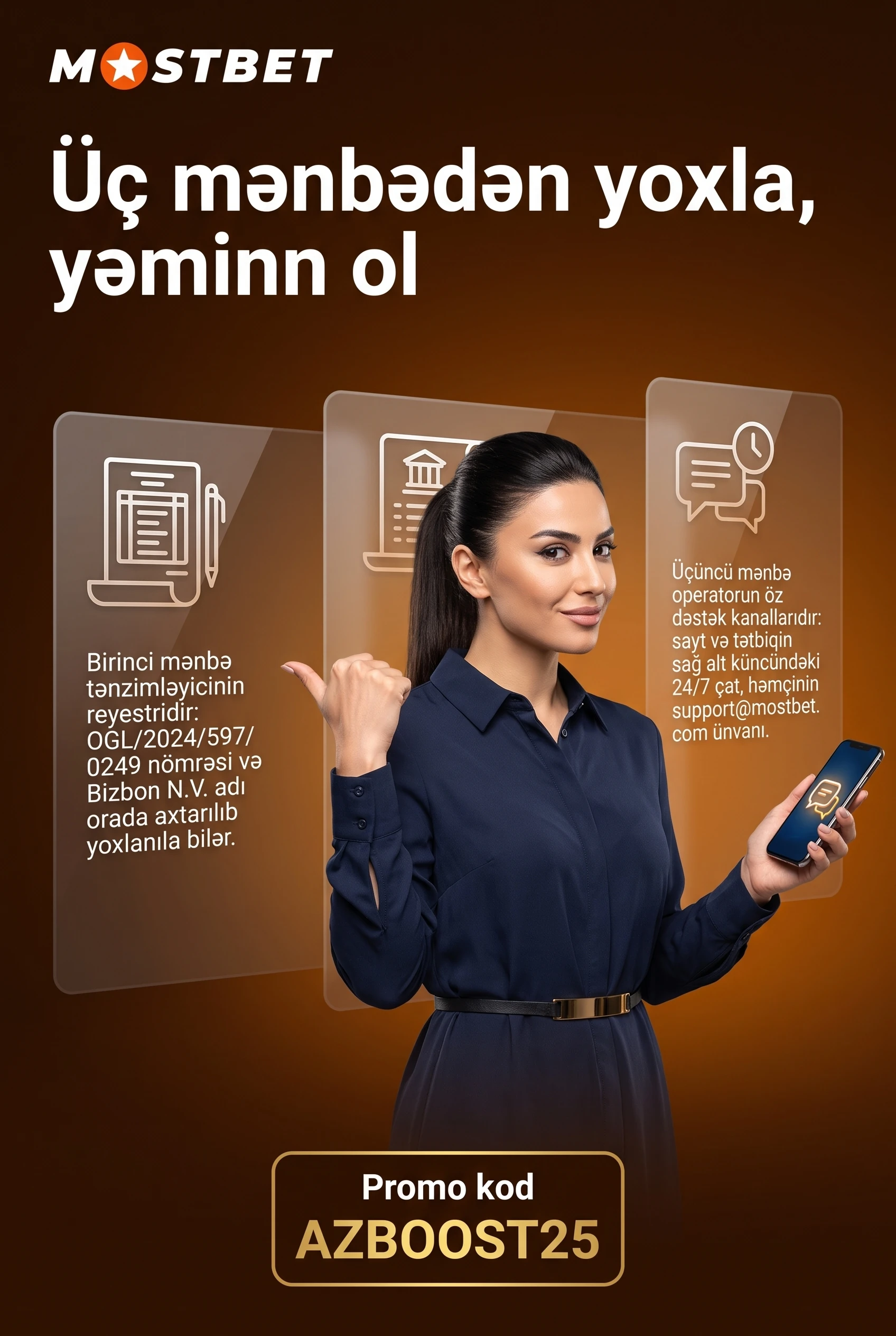 Operatoru üç mənbə ilə özünüz yoxlamaq